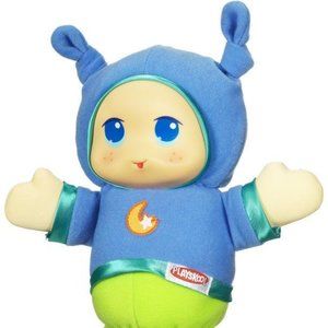 Hasbro Playskool Favorites Lullaby Gloworm Boy Figure Toy Doll Light Up Glo Worm